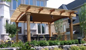 Arched Pergola Canopy