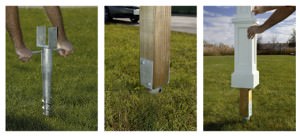 Pergola Mounting Earth Screw Anchor