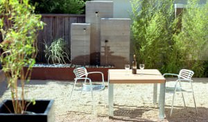 Small Outdoor Space Fountain