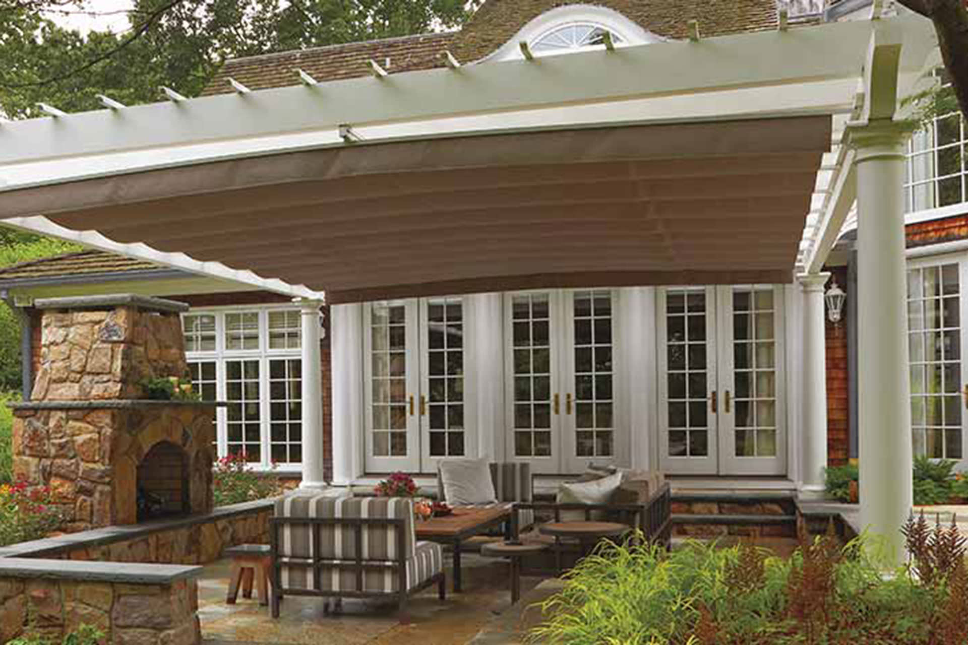 Retractable Canopy Valence