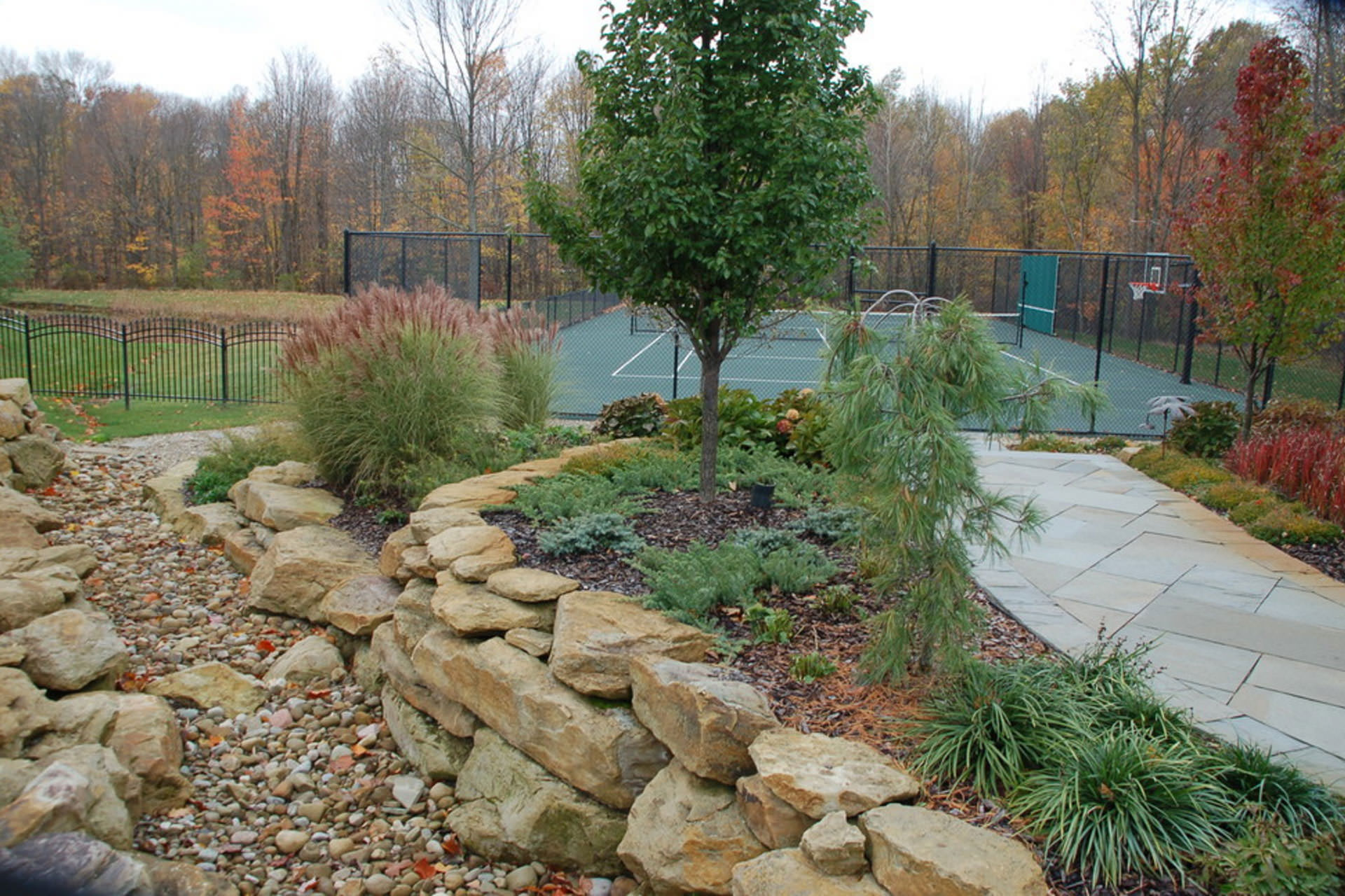 Planning an Outdoor Space - Dry Creek Bed