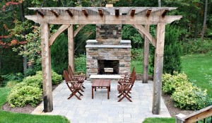 Planning an outdoor space - could haves - fireplaces