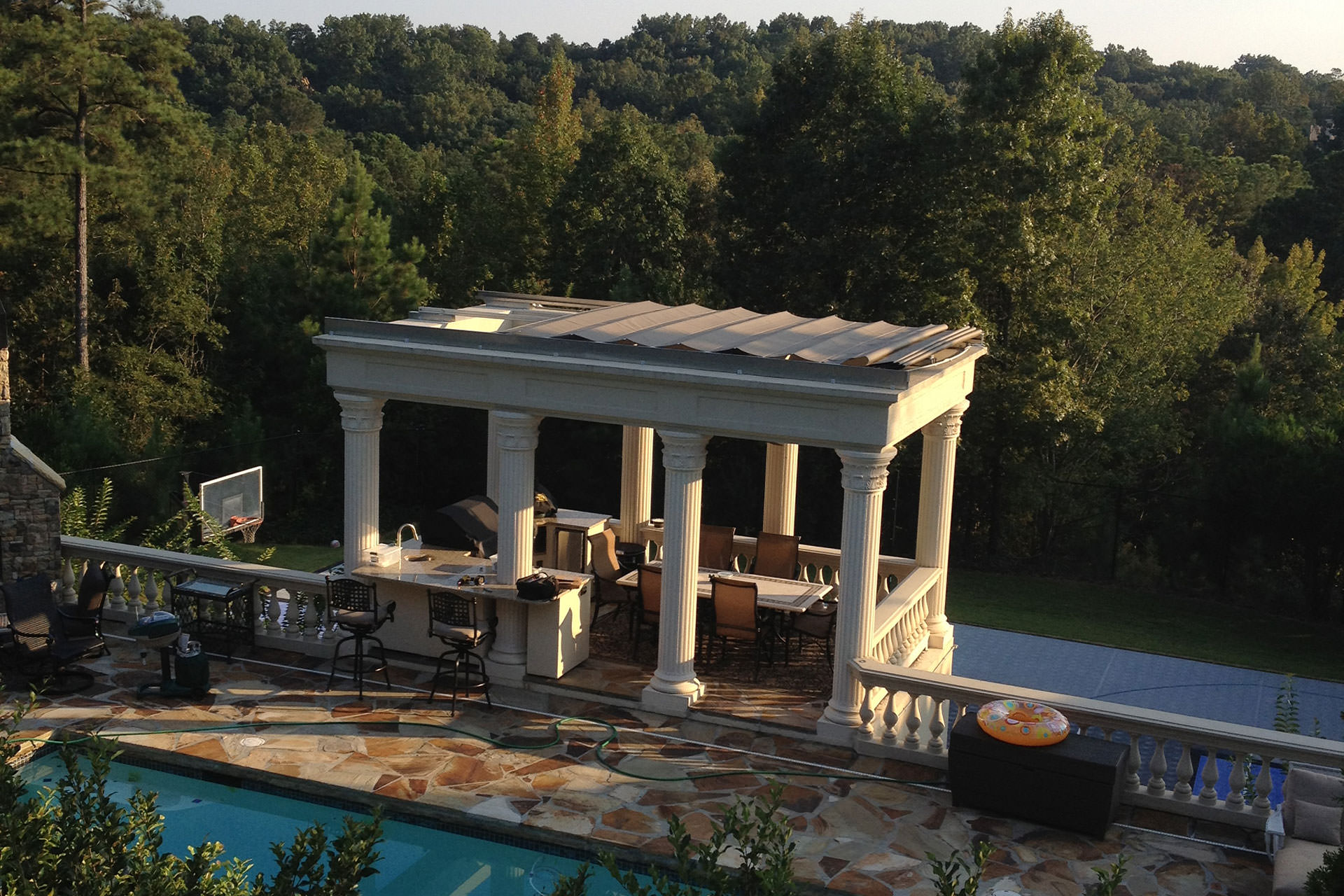 Outdoor Structures - Retractable Canopy