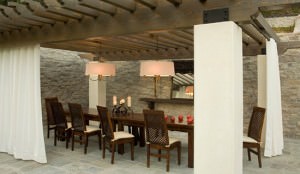 Planning an outdoor space - must-haves - dining area