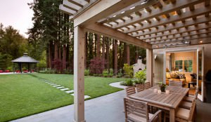 Attached Pergola