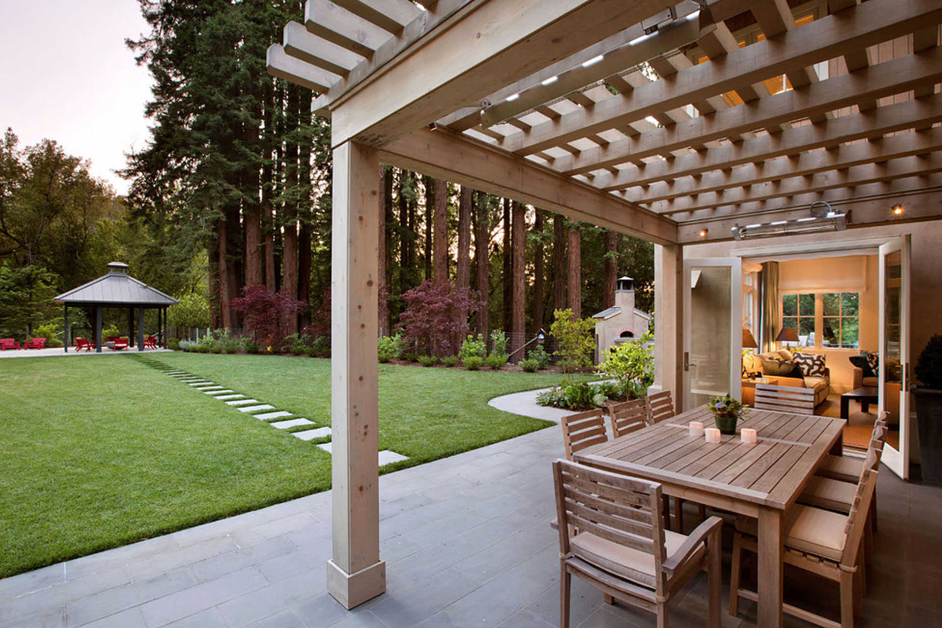 Attached Pergola 