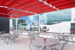 rooftop patio