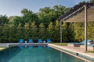 poolside shade