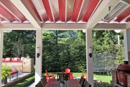 motorized retractable shade