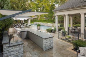 Freestanding Retractable Canopy