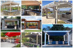 outdoor kitchens